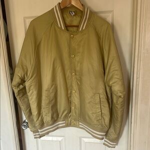 Men's Olive Bomber Jacket